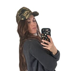 Camouflage vintage camo trucker mesh  Baseball Cap